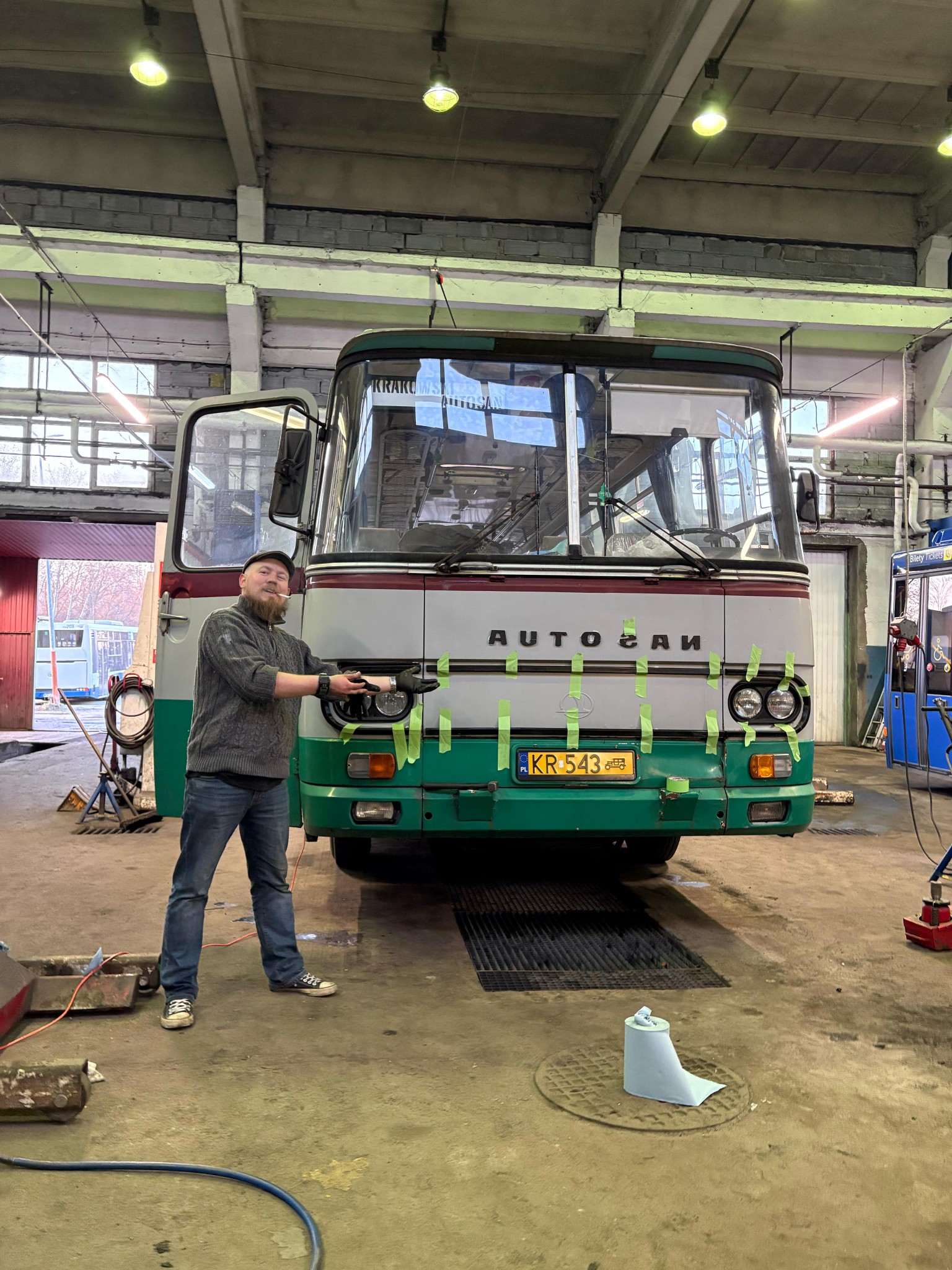 Autosan w warsztacie